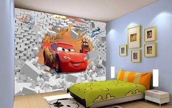 3D wallpaper for Kids room