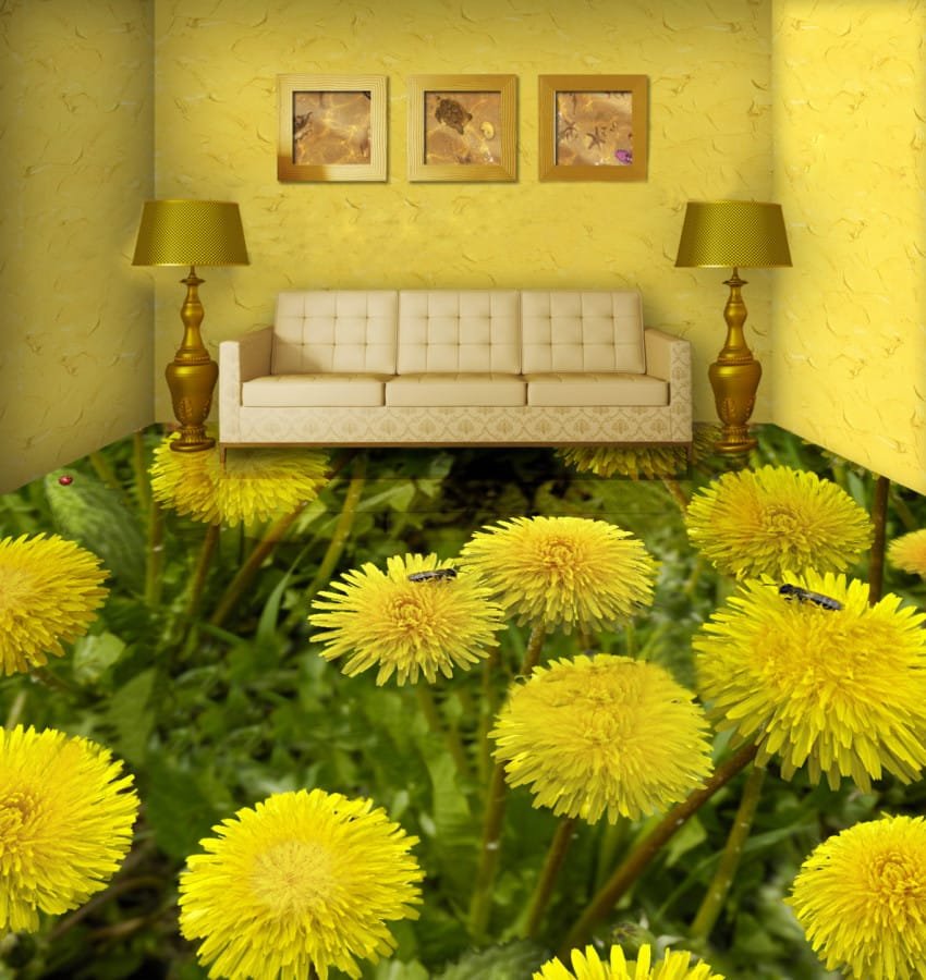 living-room-flowers