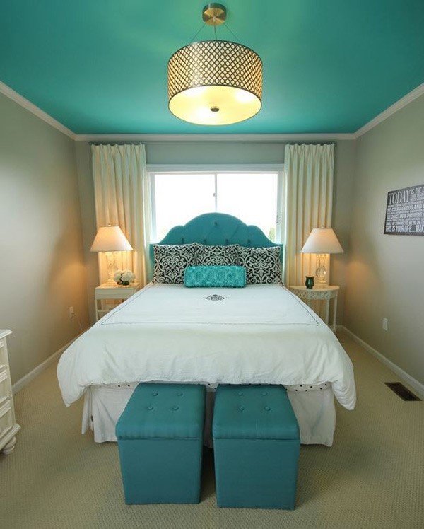 a touch of turquoise in Interior