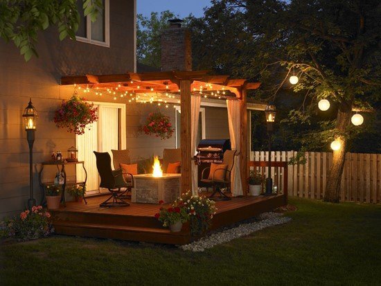 Lighting-Home-Backyard-Gardening