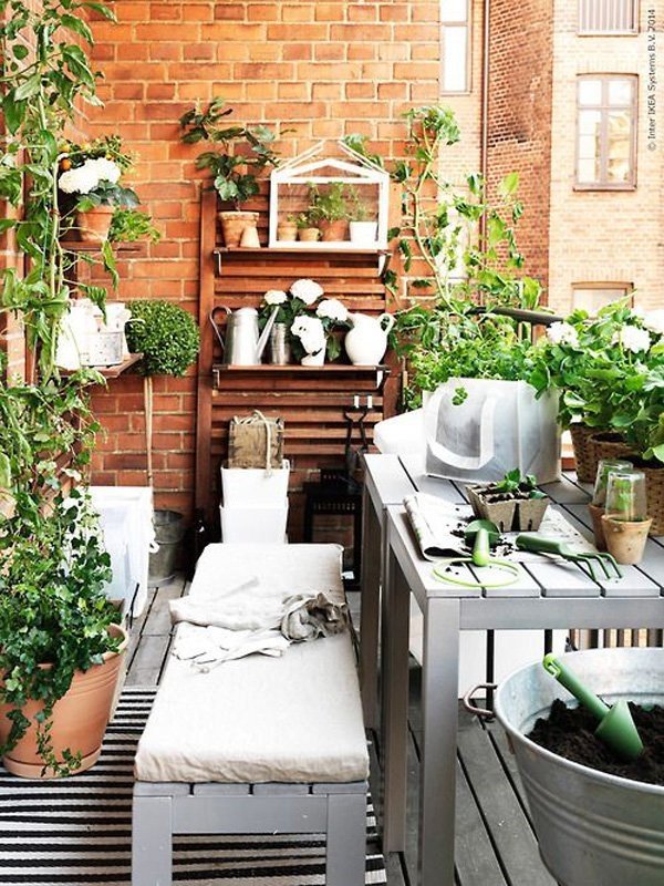 Balcony Planters shelf 