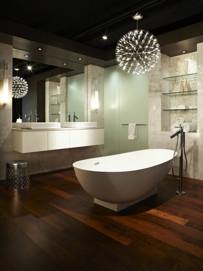 bathroom design lighting