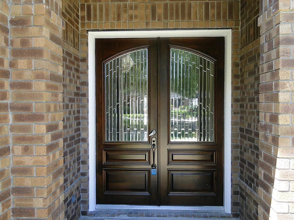 Front Porch Door in solid wood
