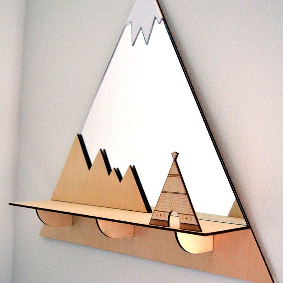 Mountain Peak Shelf