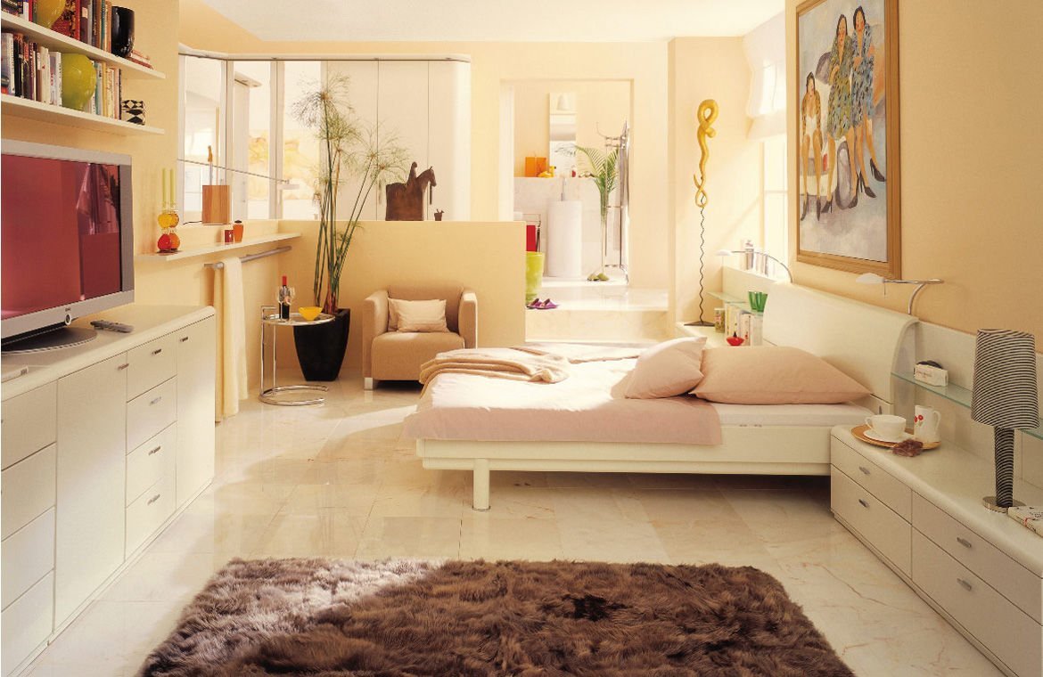 cozy bedroom layout