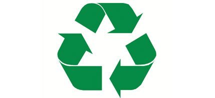 recycled content logo