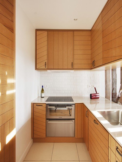 L shaped Modular Kitchen