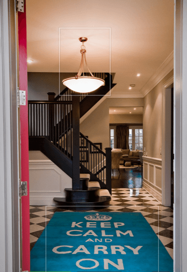 Colorful Welcome Doormat