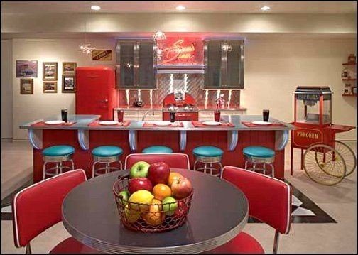 Retro Interior styles of fifties