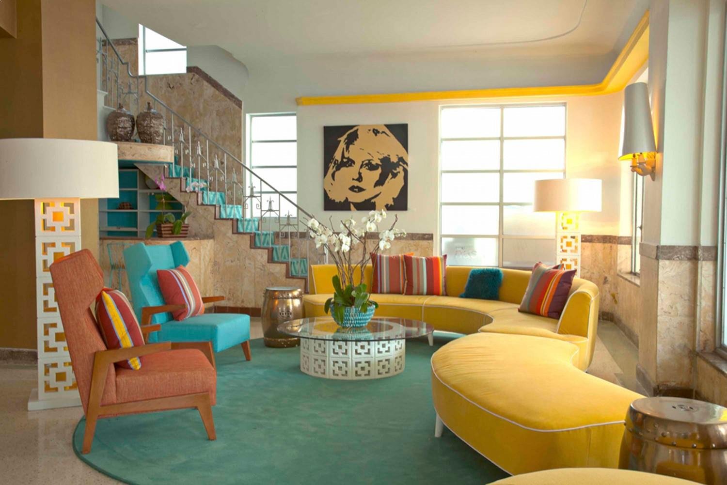 Retro Interior styles of fifties