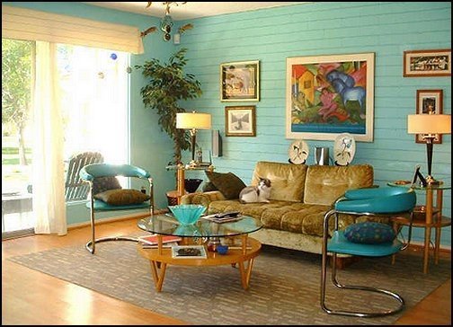 Retro Interior styles of fifties