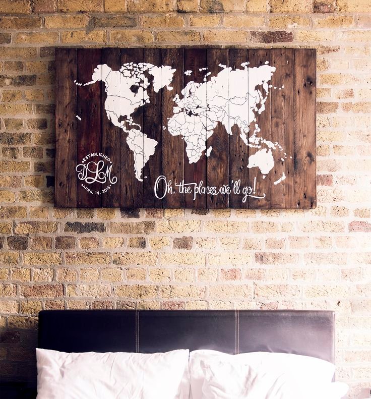 travel lovers pallet-art-pallet-wood