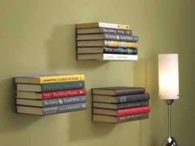 Wall decor ideas_wall book shelve