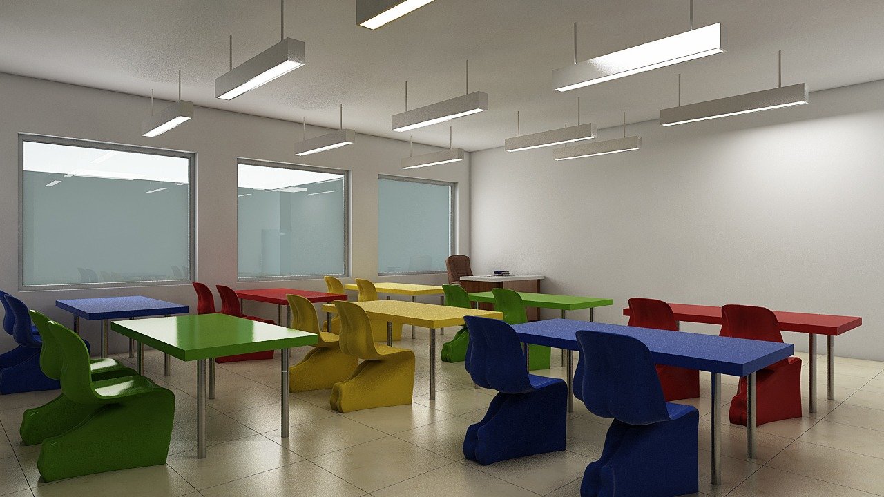 kindergarten and playschool interior