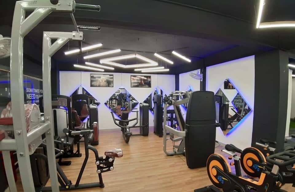 fitness centre gymnasium interiors