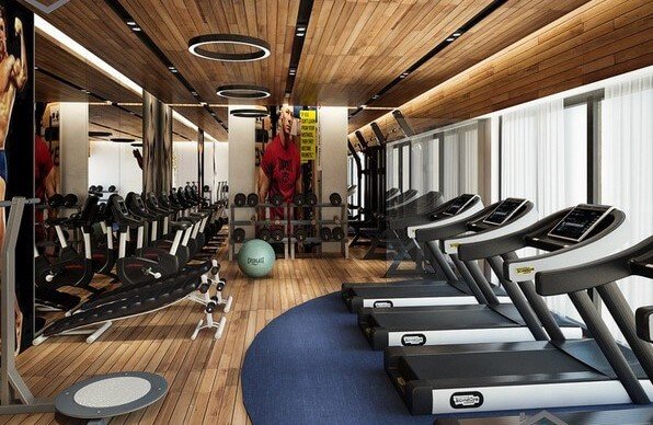 Fitness centre Gym interiors
