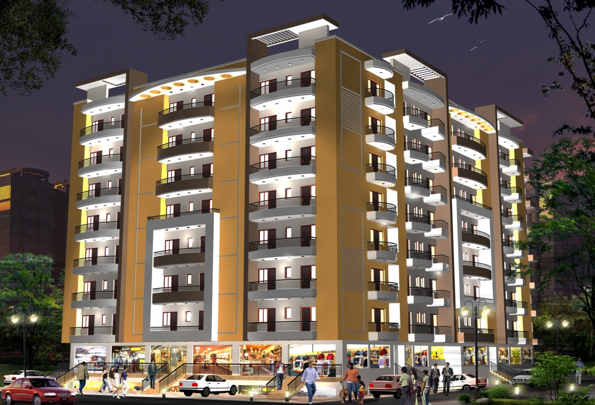 Housing at Deva Road Lucknow multistory Residential Apartment