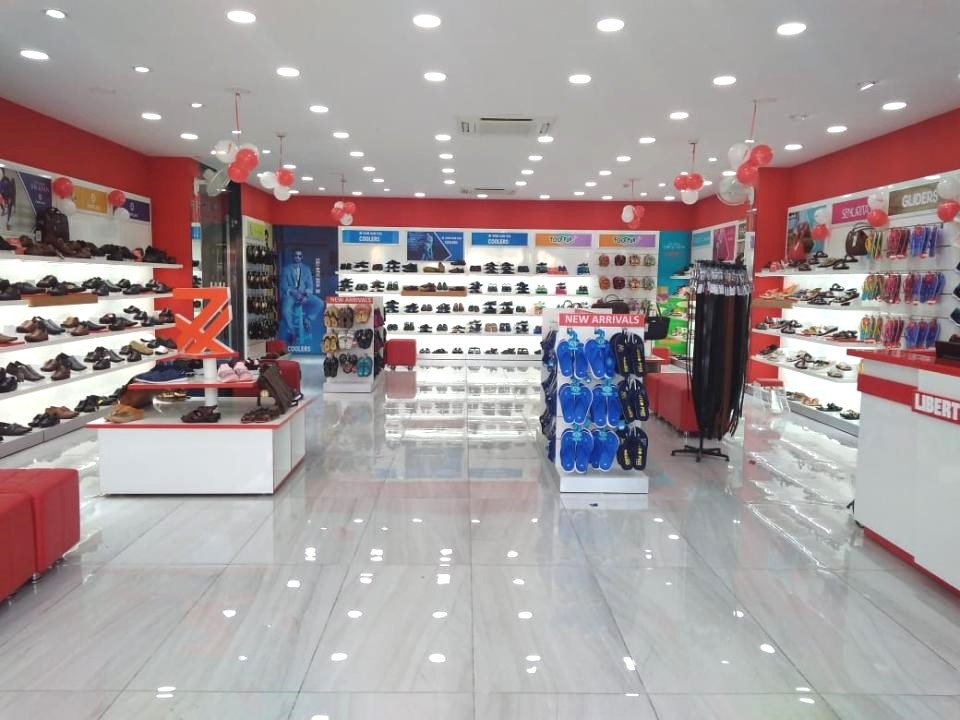 Footwear retail showroom Interior