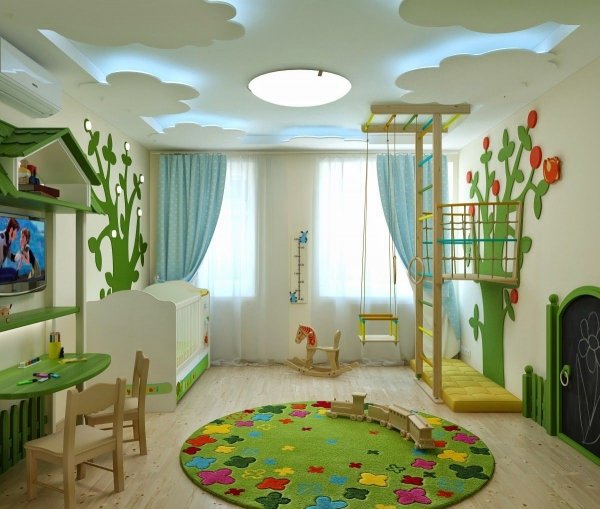 Designer ceiling_kidsroom