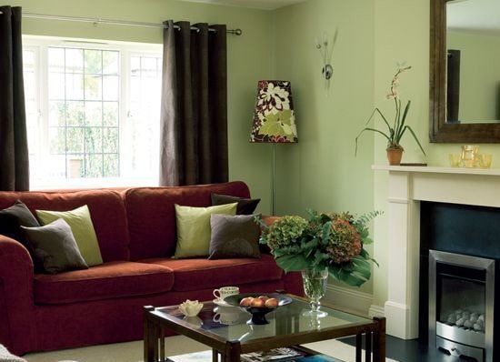 The best of Red and Green Rooms:Color Inspiration up to date interiors